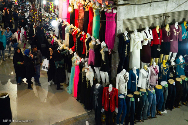 Nowruz shopping in Gorgan