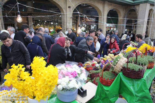 Nowruz market in Tehran