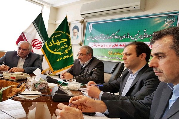 ۶۱هزارهکتاراراضی کشاورزی آذربایجان غربی به آبیاری نوین مجهز میشود