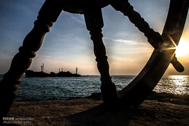 Greek Ship in Kish Island