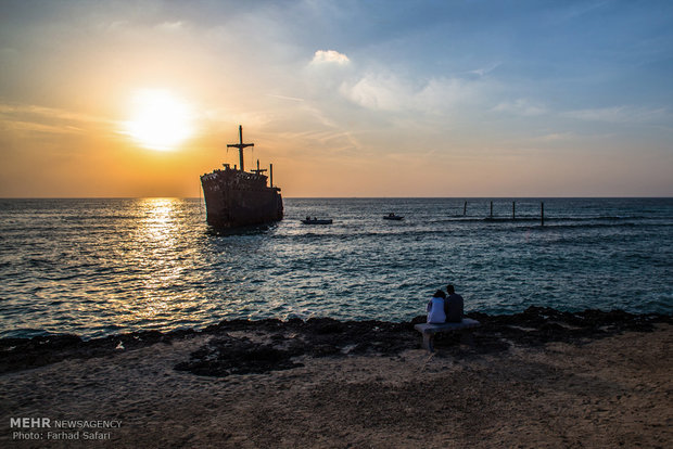 Greek Ship in Kish Island