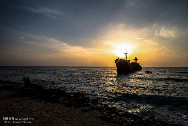 Greek Ship in Kish Island