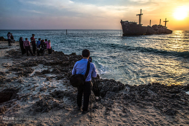 Greek Ship in Kish Island