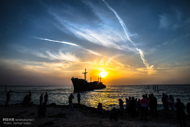 Greek Ship in Kish Island