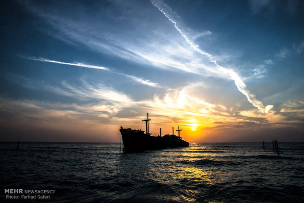 Greek Ship in Kish Island