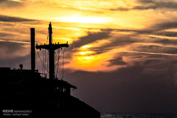 Greek Ship in Kish Island