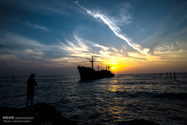 Greek Ship in Kish Island