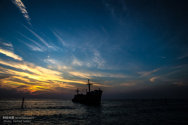 Greek Ship in Kish Island