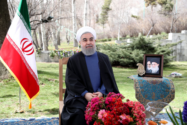 Cumhurbaşkanı Ruhani'den Nevruz mesajı Cumhurbaşkanı Ruhani'den Nevruz mesajı