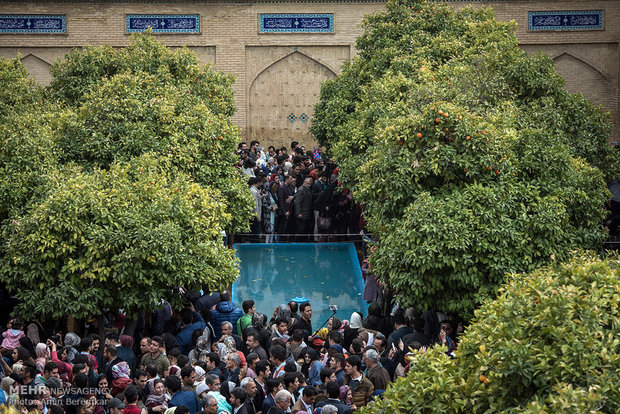 Nowruz ceremony in Shiraz