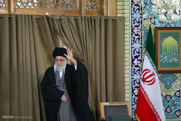 leader speech at holy shrine of Imam Reza (AS)