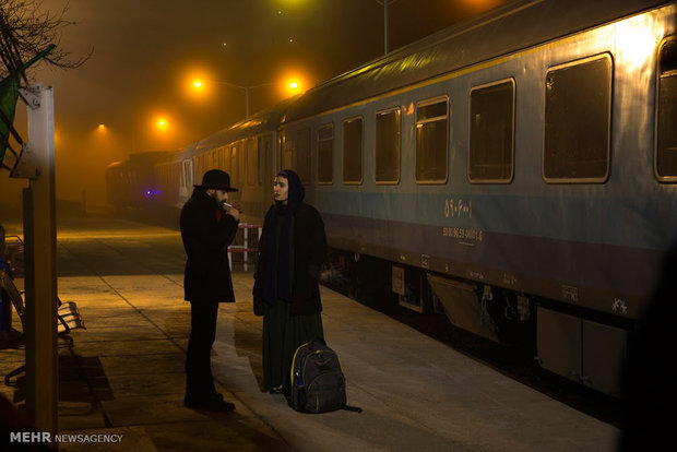 فیلمبرداری فیلم کوتاه «هیچ قطاری ایستگاه را ترک نمی کند»