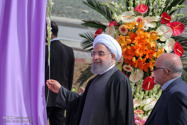 President Rouhani visits Kurdistan province