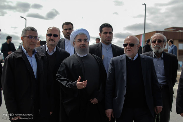 President Rouhani visits Kurdistan province