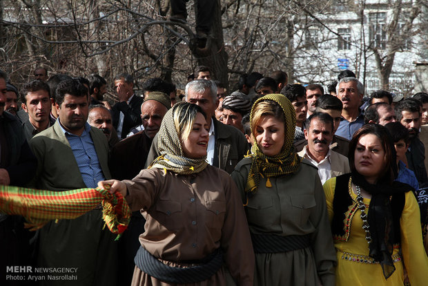 İran’ın Kürdistan eyaletinde Nevruz etkinlikleri