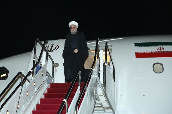 ایران کے صدر حسن روحانی دہلی پہنچ گئے