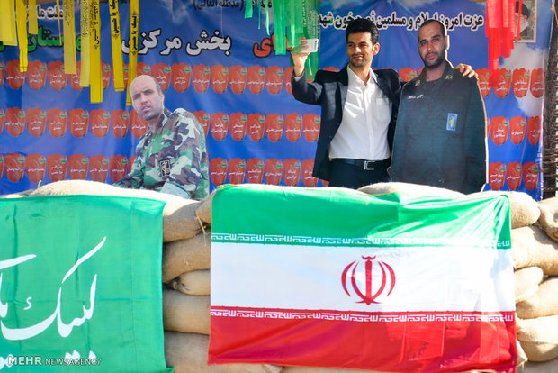 Nowruz camps in Gorgan