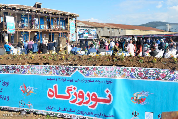 Nowruz camps in Gorgan