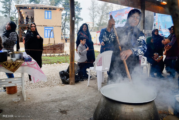 Nowruz camps in Gorgan