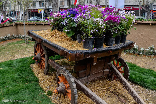 Nowruz camps in Gorgan