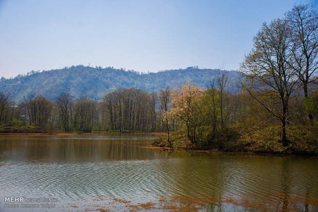 Soostan Lagoon in Lahijan