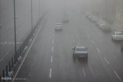 مه گرفتگی و کاهش دید در محور فیروزکوه