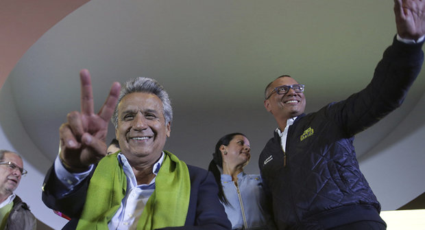 Moreno wins Ecuador’s presidential election with 51% of votes