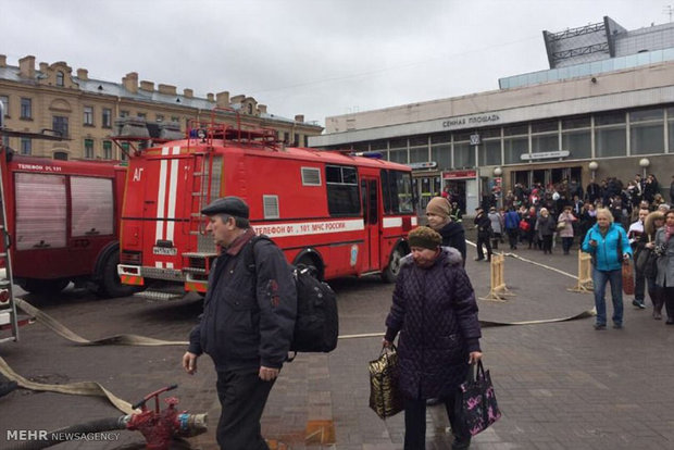 ۲ ایستگاه مترو سن پترزبورگ به علت حمله احتمالی تعطیل شد