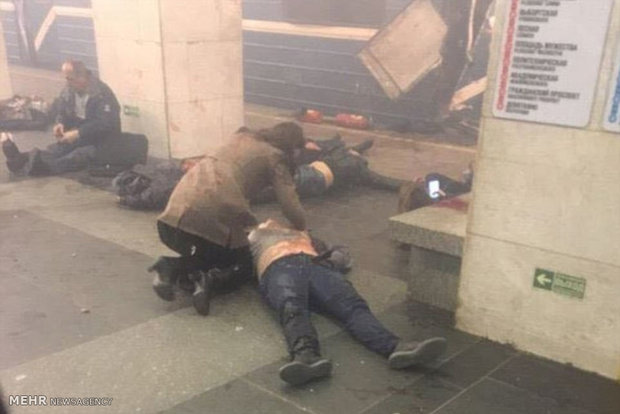 انفجار بمب در ایستگاه متروی سن پترزبورگ‎