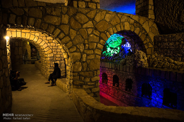 Kariz underground city in Kish Island 