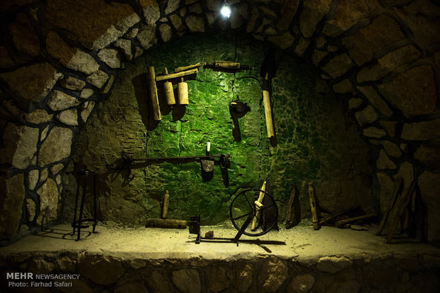 Kariz underground city in Kish Island 