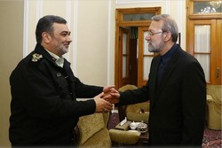 لاریجانی با فرمانده نیروی انتظامی دیدار و گفتگو کرد
