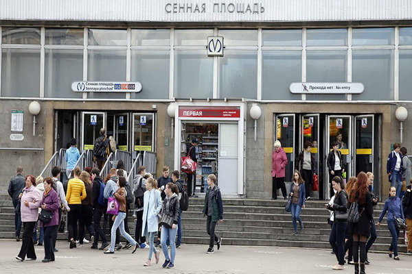 کشف شی مشکوک به تعطیلی یک ایستگاه مترو در «سن پترزبورگ» منجر شد