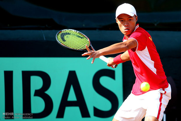 Davis Cup tennis tournament in Isfahan