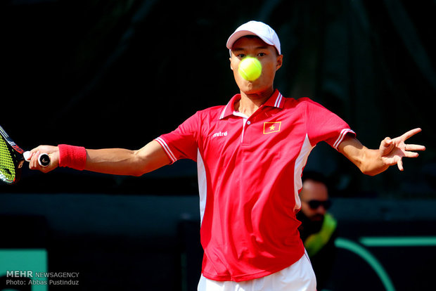 Davis Cup tennis tournament in Isfahan