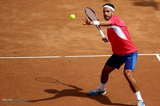 Davis Cup tennis tournament in Isfahan