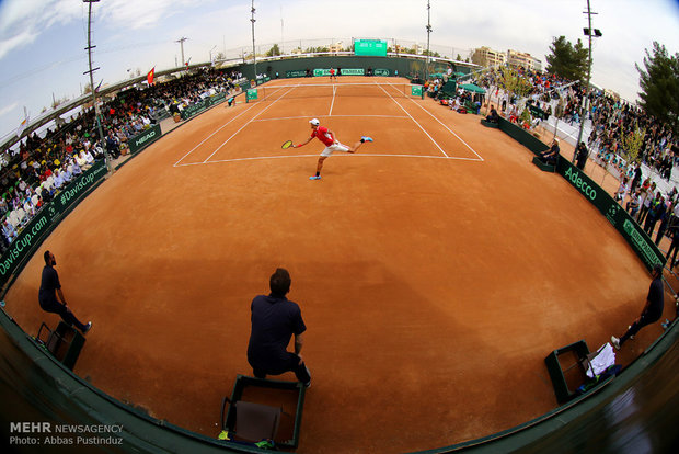 Davis Cup Tenis Turnuvası’ndan kareler