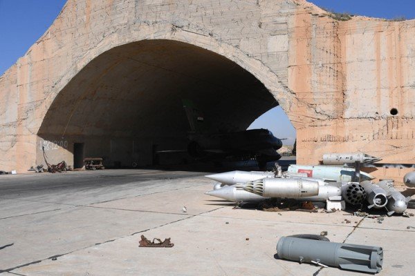 VIDEO: Footage from Syria's Al-Shayrat Airbase