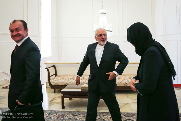 Zarif meets with Hungary's Deputy Prime Minister Zsolt Semjén