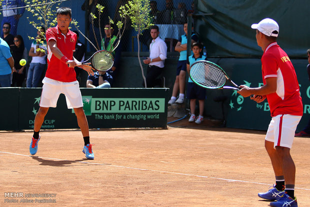 Davis Cup Tenis Turnuvası’ndan kareler