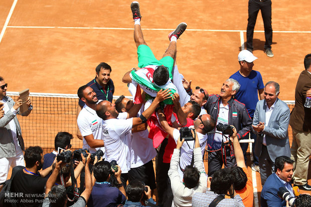 Davis Cup Tenis Turnuvası’ndan kareler