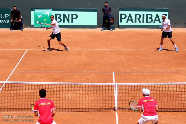 Davis Cup Tenis Turnuvası’ndan kareler