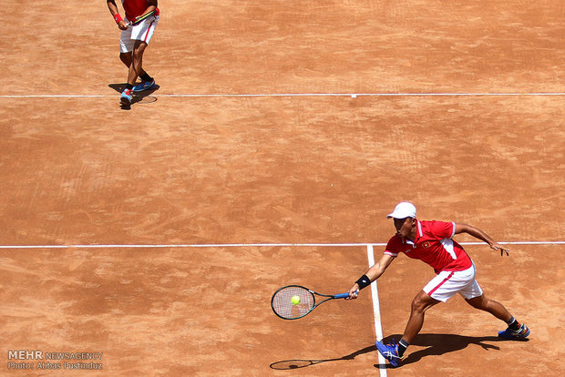 Davis Cup Tenis Turnuvası’ndan kareler