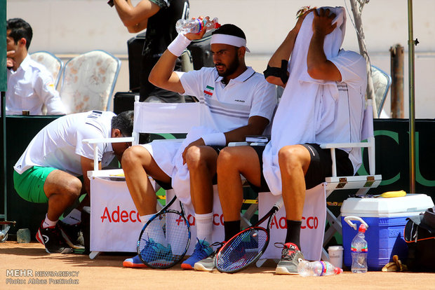 Davis Cup Tenis Turnuvası’ndan kareler