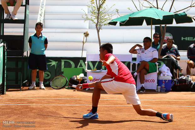 Davis Cup Tenis Turnuvası’ndan kareler