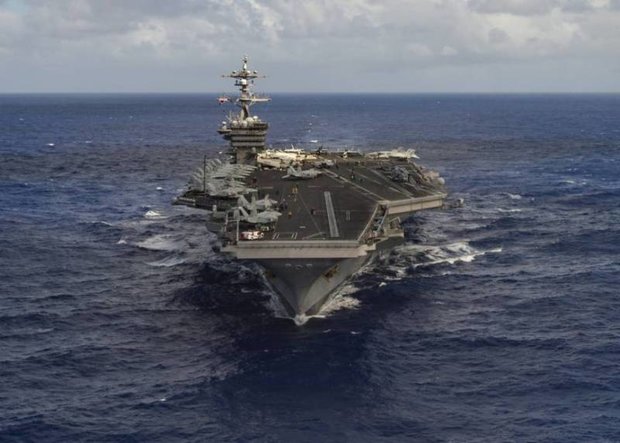 US aircraft carrier strike group heads toward Korean Peninsula 