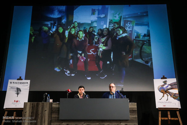 Uluslararası Fecr Film Festivali’nin basın toplantısı