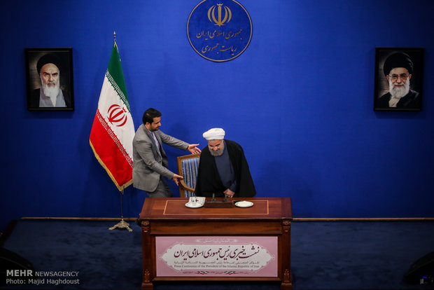 Pres. Rouhani holds 10th presser