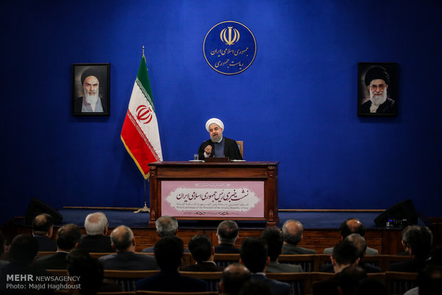 Pres. Rouhani holds 10th presser