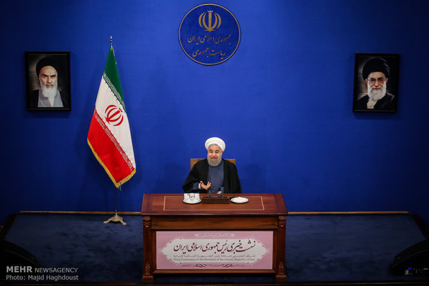 Pres. Rouhani holds 10th presser